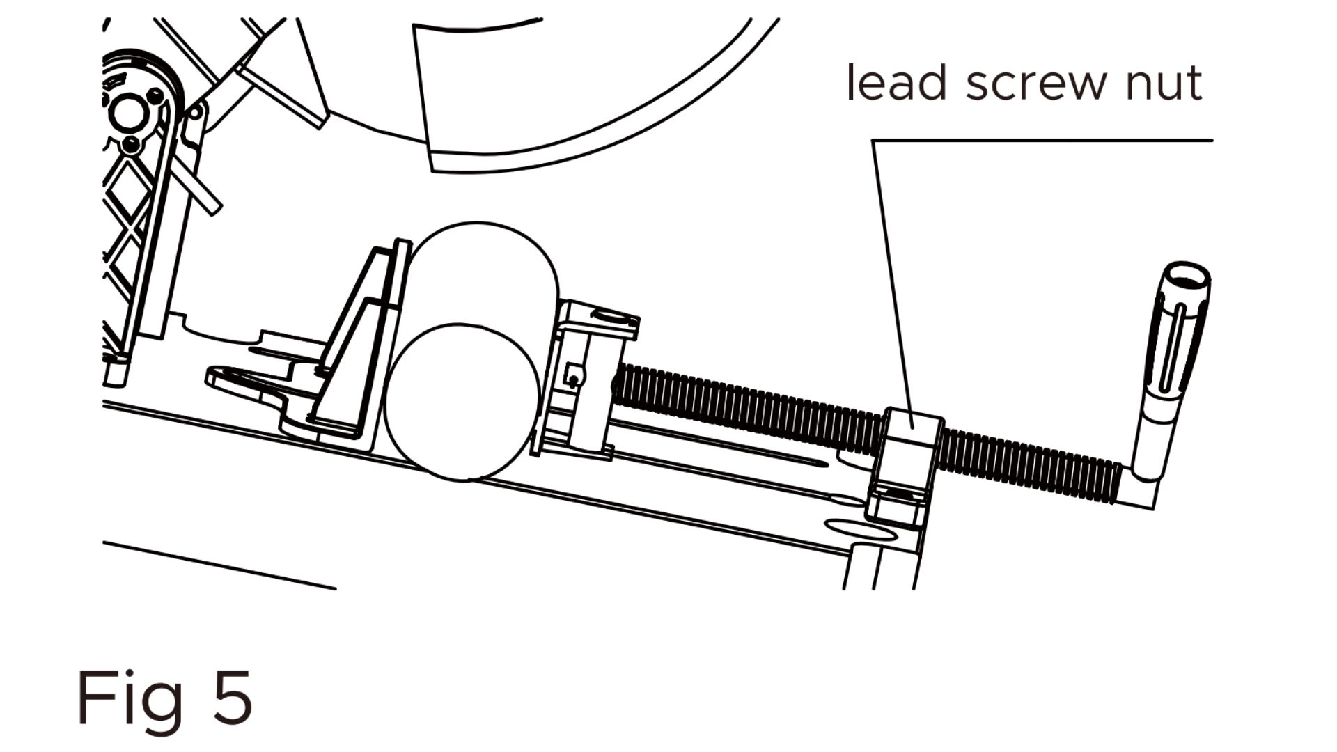MAC AFRIC 2600W Cold Metal Saw Cutting Diagram